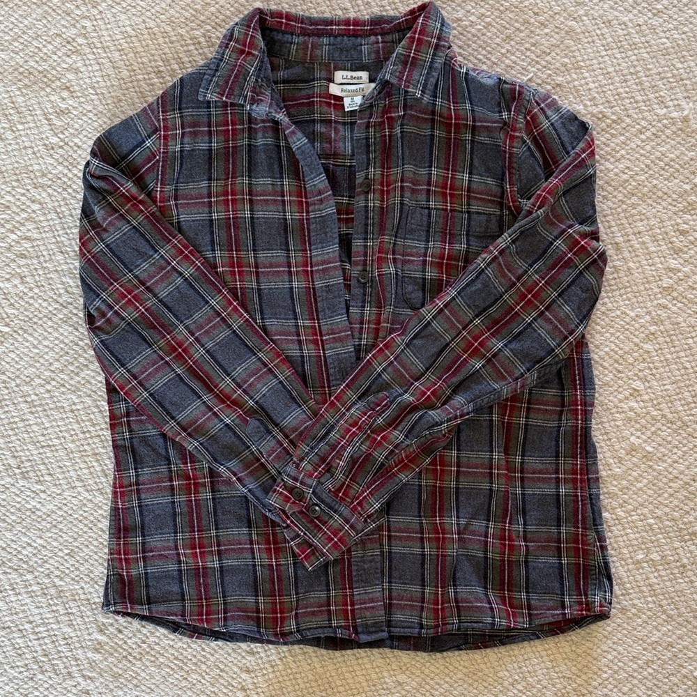 L.L. Bean Plaid Shirt